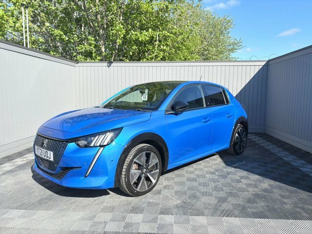 Peugeot e-208 50Kwh Gt Premium Hatchback 136 Blue #3