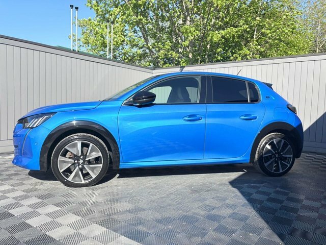 Peugeot e-208 50Kwh Gt Premium Hatchback 136 Blue #6