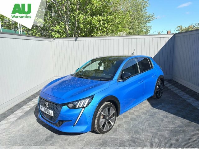Peugeot e-208 50Kwh Gt Premium Hatchback 136 Blue