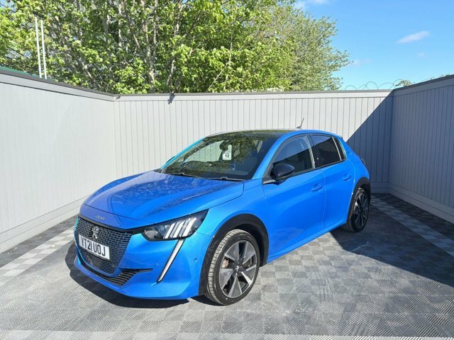 Peugeot e-208 50Kwh Gt Premium Hatchback 136 Blue #2
