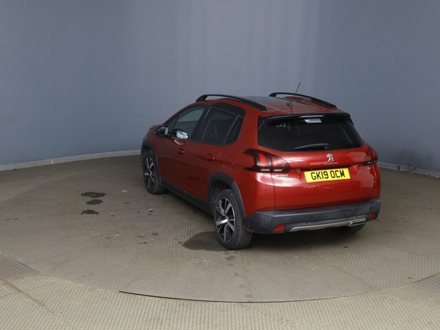 Peugeot 2008 1.2 Puretech Gpf Gt Line Suv Eat Euro 6 Red #5