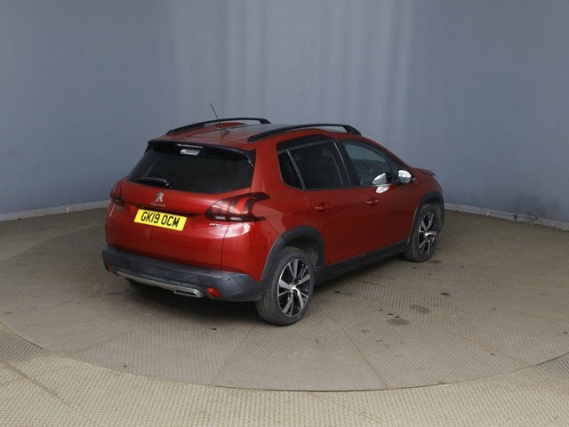 Peugeot 2008 1.2 Puretech Gpf Gt Line Suv Eat Euro 6 Red #6