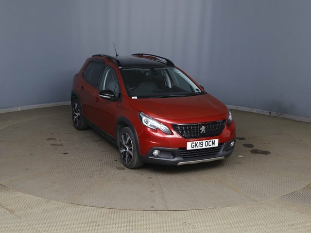 Peugeot 2008 1.2 Puretech Gpf Gt Line Suv Eat Euro 6 Red #3