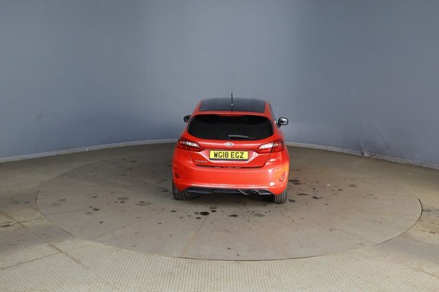 Ford Fiesta 1.0T Ecoboost St-line Hatchback WG18EGZ Red #2