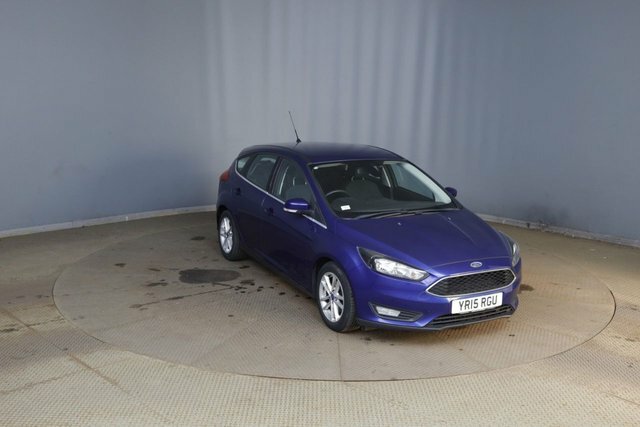 Ford Focus 1.0T Ecoboost Zetec Hatchback Eu Blue #3
