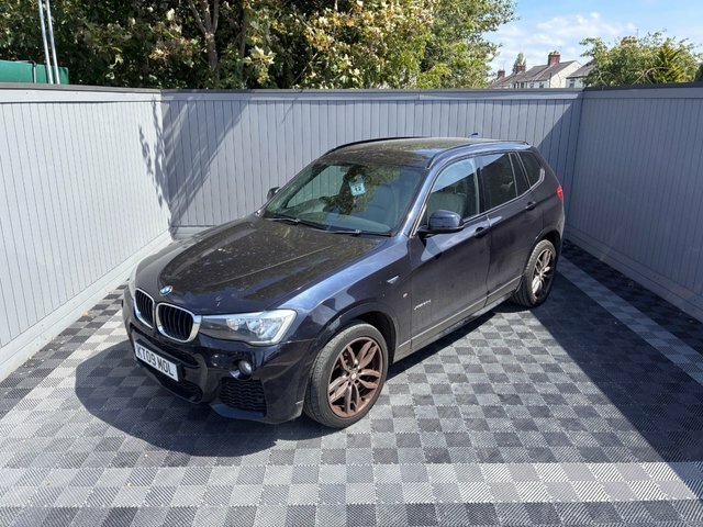 BMW X3 2.0 20D M Sport Suv Xdrive Euro 6 Black