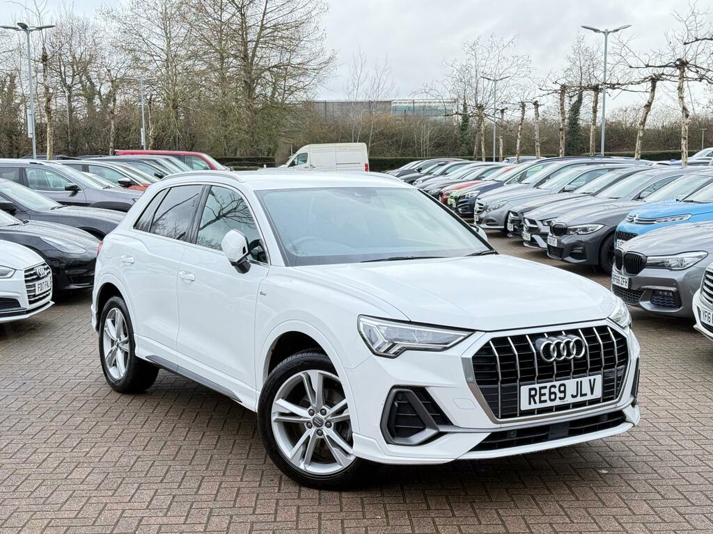 Audi Q3 2.0 Tdi 35 S Line S Tronic Euro 6 Ss RE69JLV White