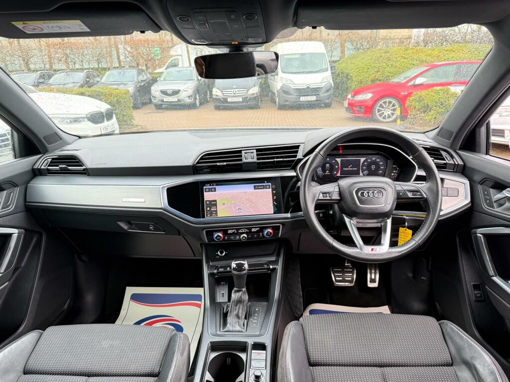Audi Q3 2.0 Tdi 35 S Line S Tronic Euro 6 Ss RE69JLV White #2