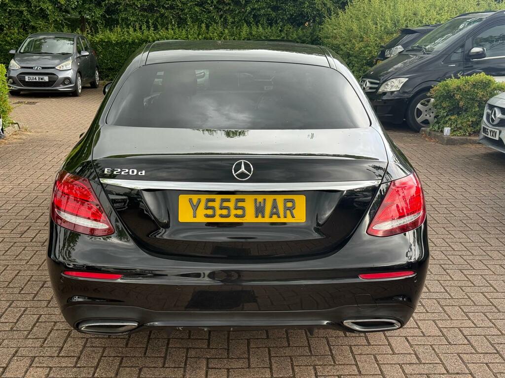 Mercedes-Benz E Class 2.0 E220d Amg Line G-tronic Euro 6 Ss Y555WAR Black #6