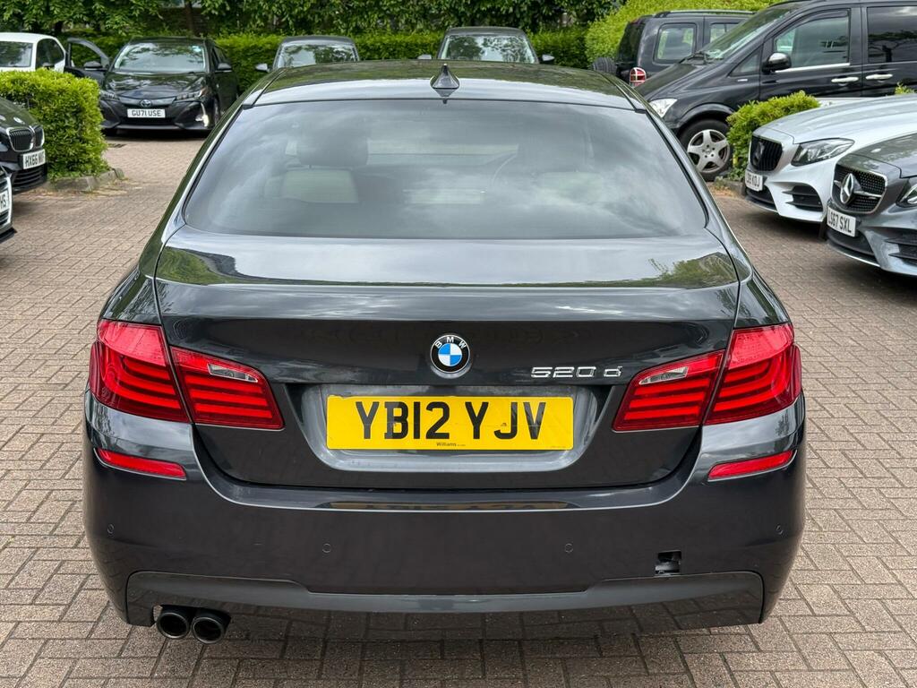 BMW 5 Series 2.0 520D M Sport Steptronic Euro 5 Ss Grey #5