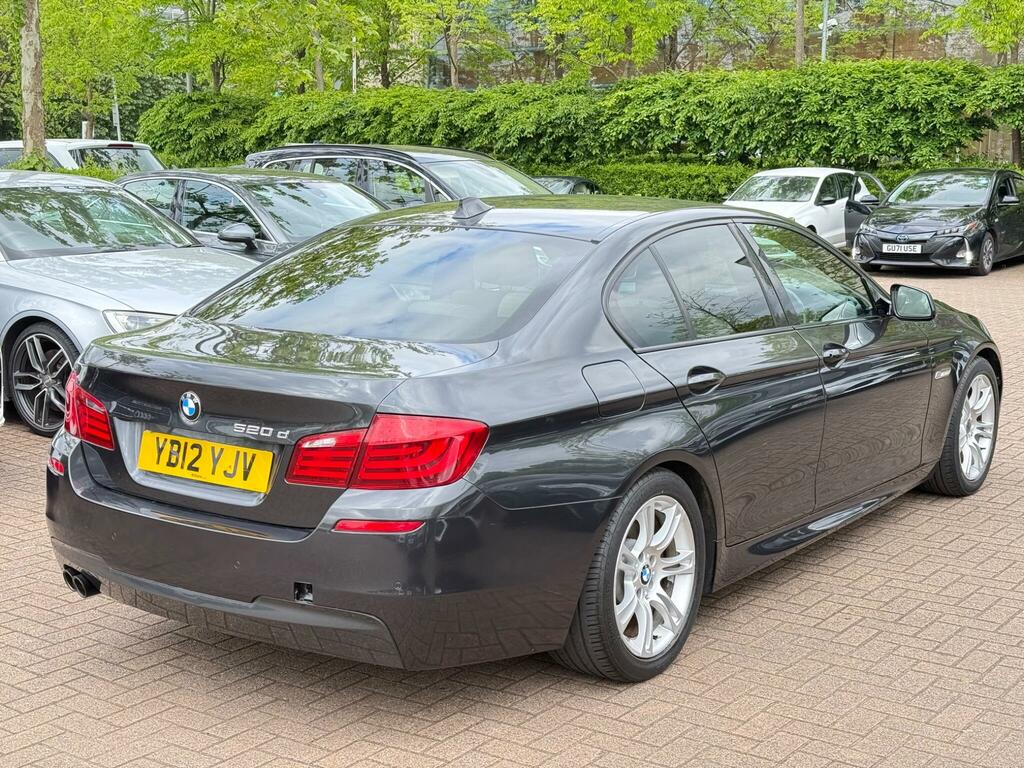 BMW 5 Series 2.0 520D M Sport Steptronic Euro 5 Ss Grey #4