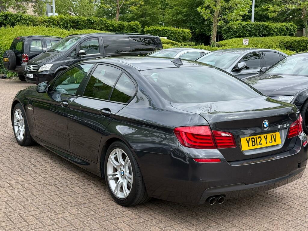 BMW 5 Series 2.0 520D M Sport Steptronic Euro 5 Ss Grey #6
