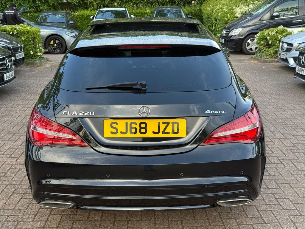 Mercedes-Benz CLA Class 2.0 Cla220 Amg Line Night Edition Plus Shooting SJ68JZD Black #6