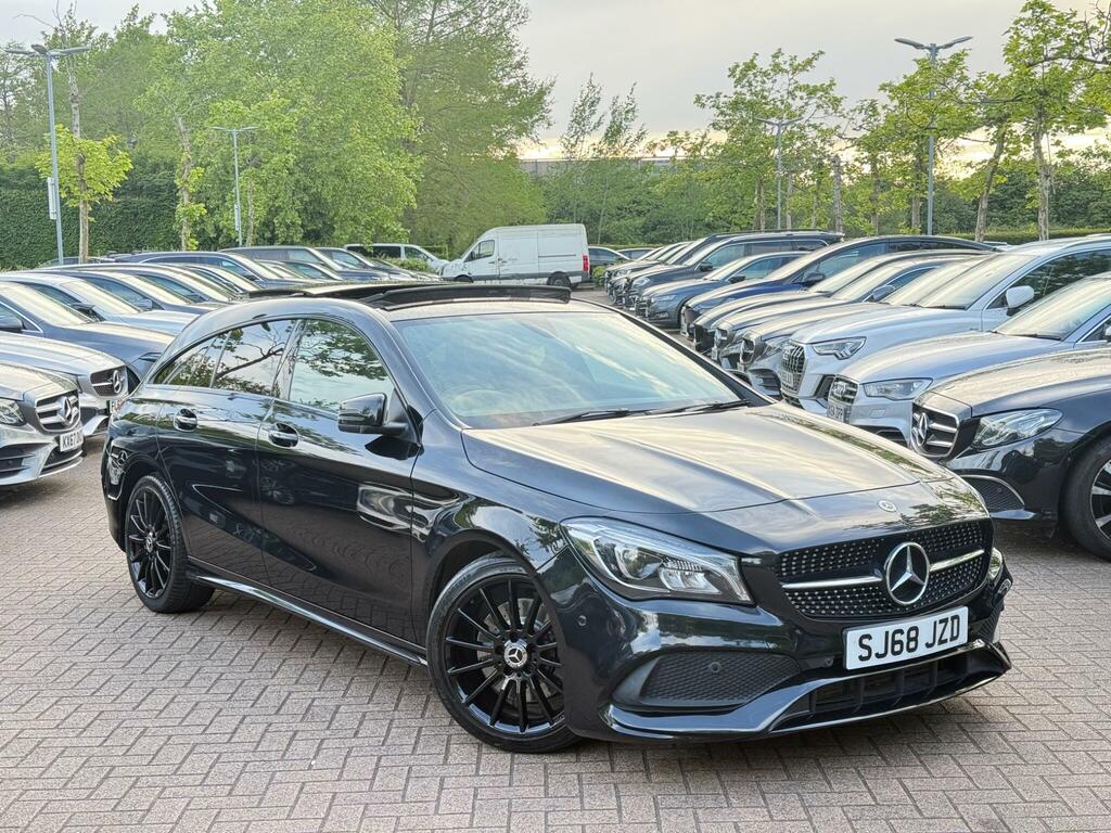 Mercedes-Benz CLA Class 2.0 Cla220 Amg Line Night Edition Plus Shooting Black