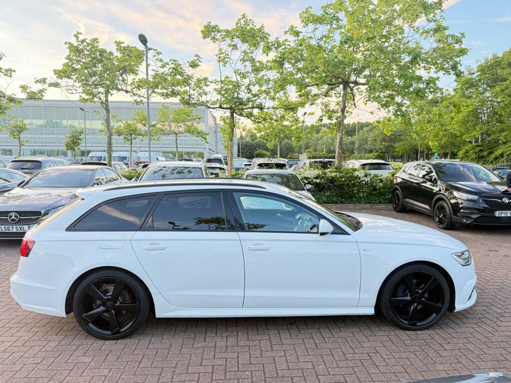 Audi A6 Avant 2.0 Tdi Ultra Black Edition S Tronic Euro 6 Ss YC16JYY White #3