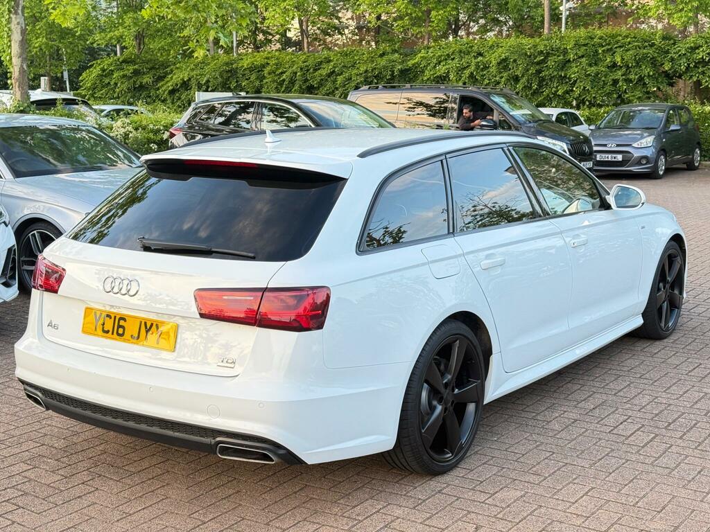 Audi A6 Avant 2.0 Tdi Ultra Black Edition S Tronic Euro 6 Ss YC16JYY White #4