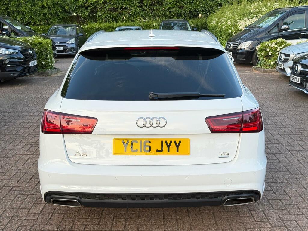 Audi A6 Avant 2.0 Tdi Ultra Black Edition S Tronic Euro 6 Ss YC16JYY White #5