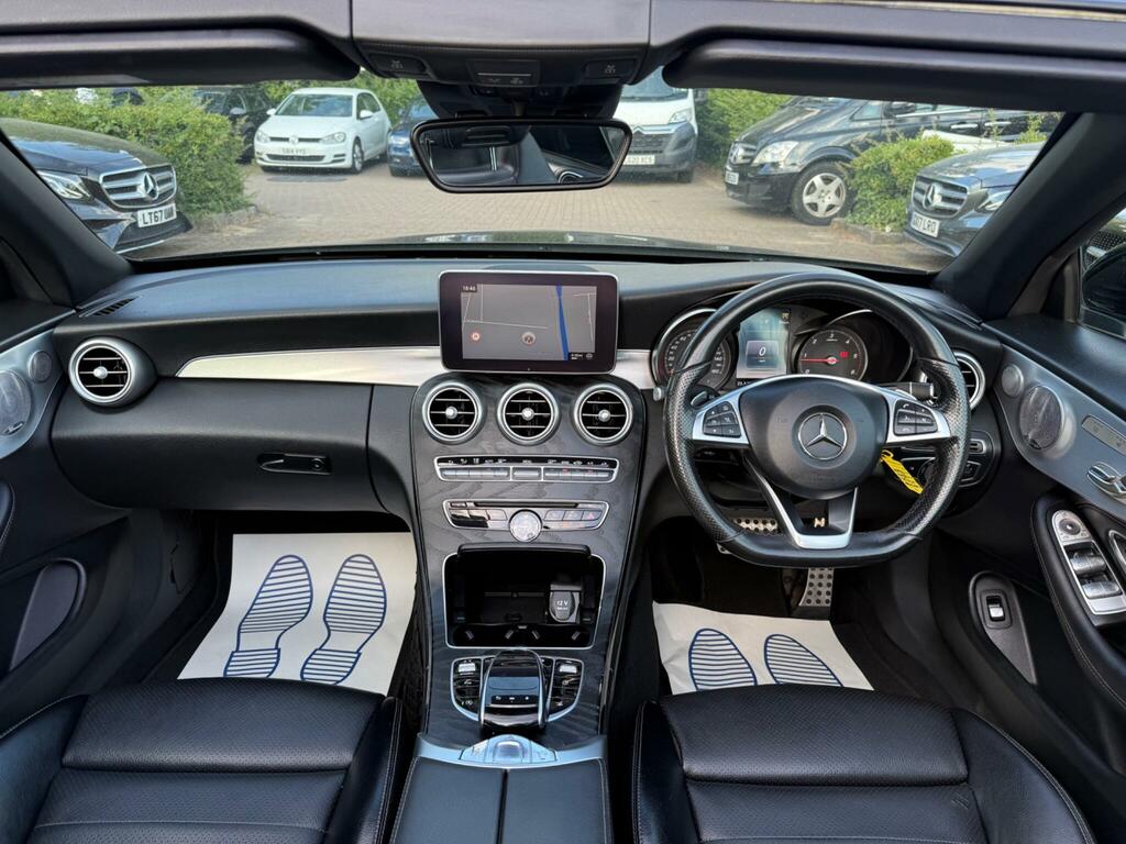 Mercedes-Benz C Class 2.1 C250d Amg Line Premium Plus Cabriolet G-tron LC17KXW Black #2