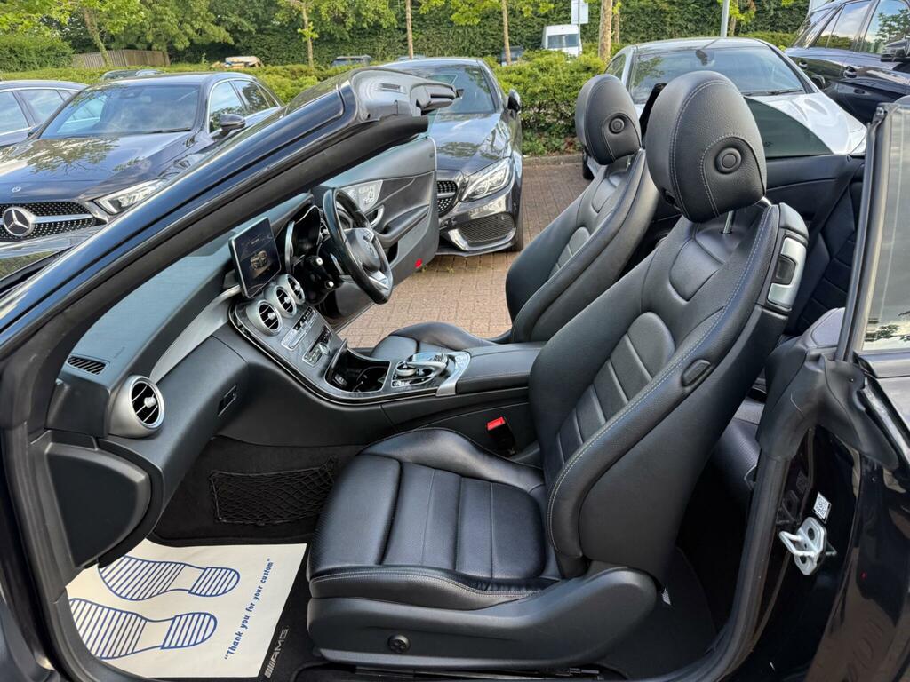 Mercedes-Benz C Class 2.1 C250d Amg Line Premium Plus Cabriolet G-tron LC17KXW Black #4