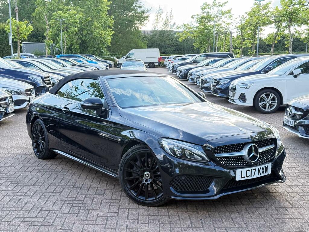 Mercedes-Benz C Class 2.1 C250d Amg Line Premium Plus Cabriolet G-tron LC17KXW Black #6