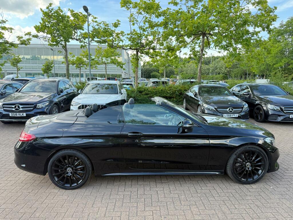 Mercedes-Benz C Class 2.1 C250d Amg Line Premium Plus Cabriolet G-tron LC17KXW Black #3