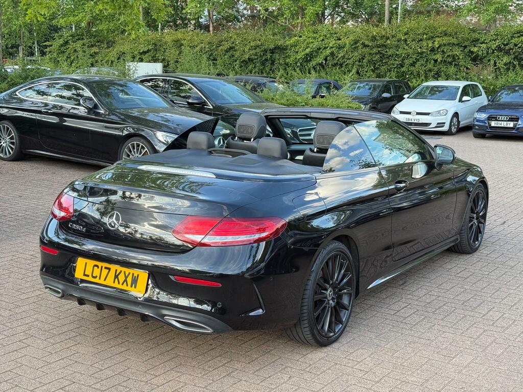 Mercedes-Benz C Class 2.1 C250d Amg Line Premium Plus Cabriolet G-tron LC17KXW Black #5