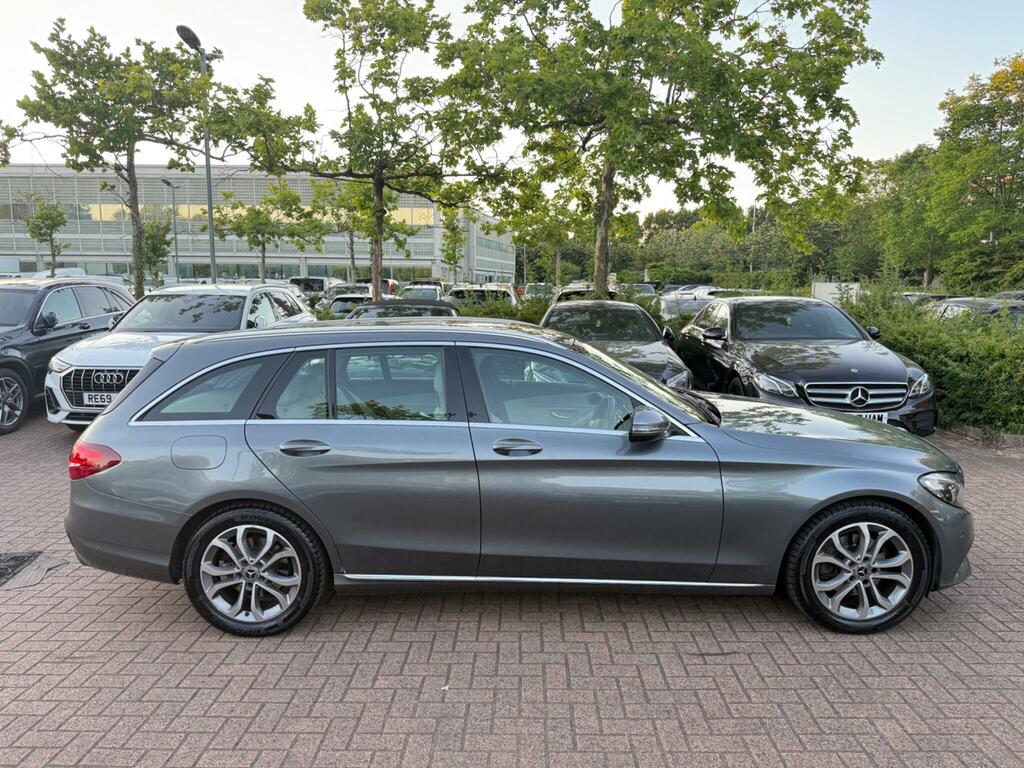 Mercedes-Benz C Class 2.0 C200 Sport G-tronic Euro 6 Ss EO18OKV Grey #3