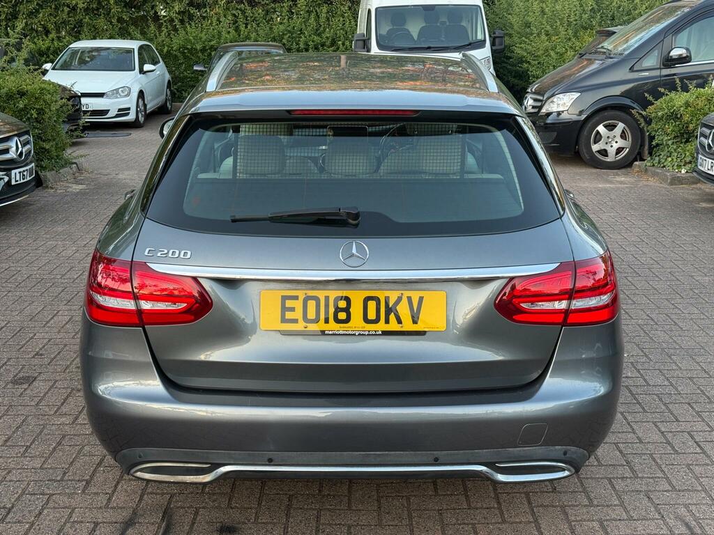 Mercedes-Benz C Class 2.0 C200 Sport G-tronic Euro 6 Ss EO18OKV Grey #6