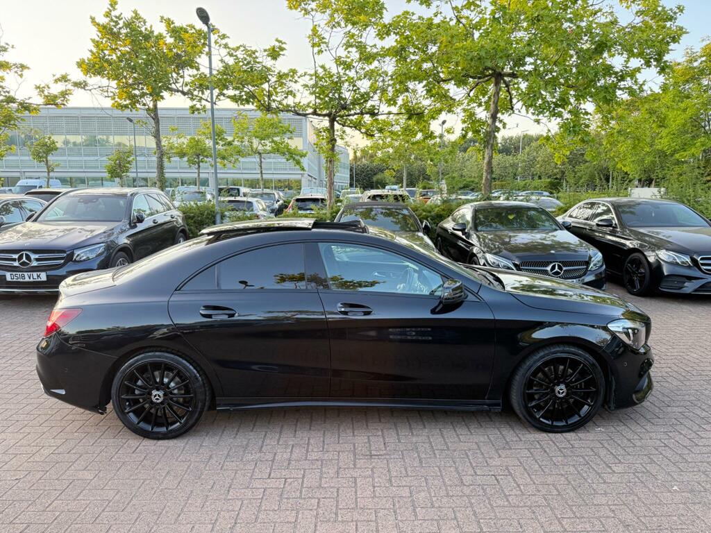 Mercedes-Benz CLA Class 2.1 Cla220d Amg Line Night Edition Plus Coupe 7G SG68LNT Black #5