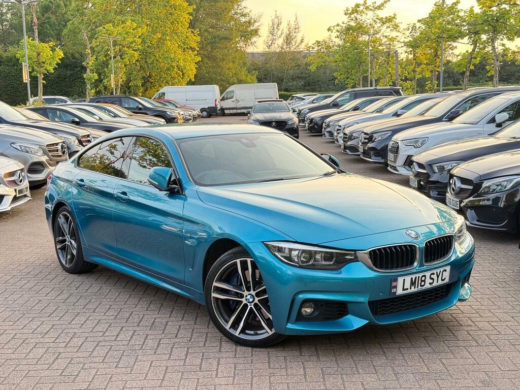 BMW 4 Series Gran Coupe 2.0 420I M Sport Euro 6 Ss Blue