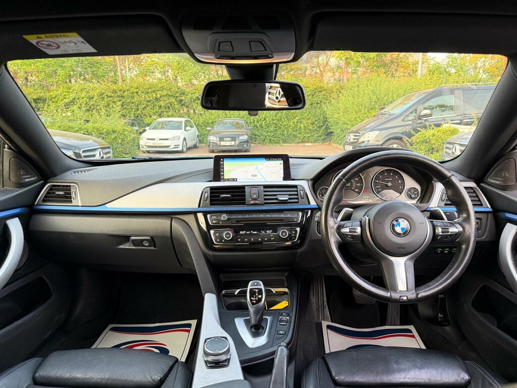 BMW 4 Series Gran Coupe 2.0 420I M Sport Euro 6 Ss LM18SYC Blue #2