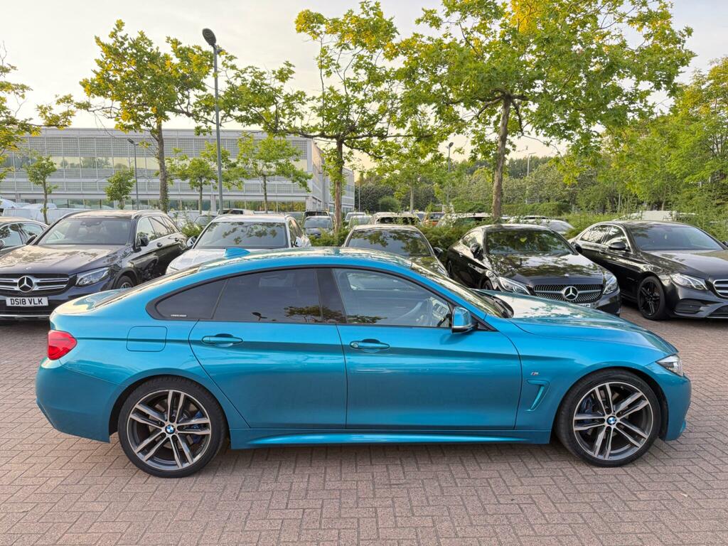 BMW 4 Series Gran Coupe 2.0 420I M Sport Euro 6 Ss LM18SYC Blue #3