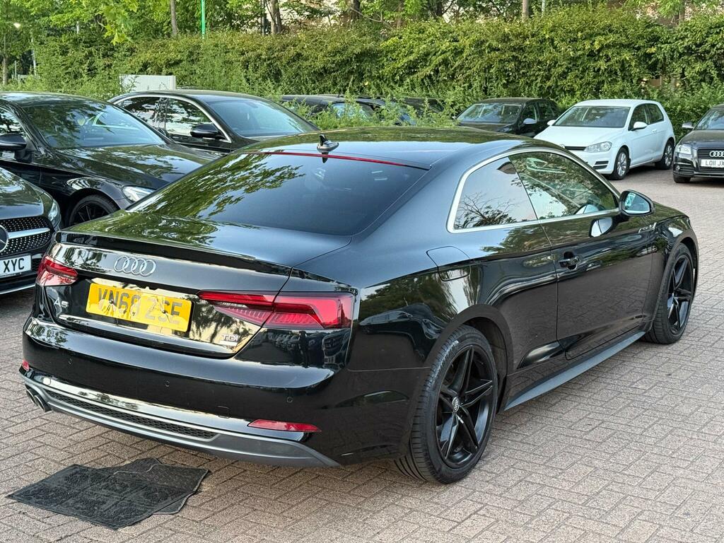 Audi A5 2.0 Tdi 40 S Line S Tronic Euro 6 Ss VN68ZSE Black #5
