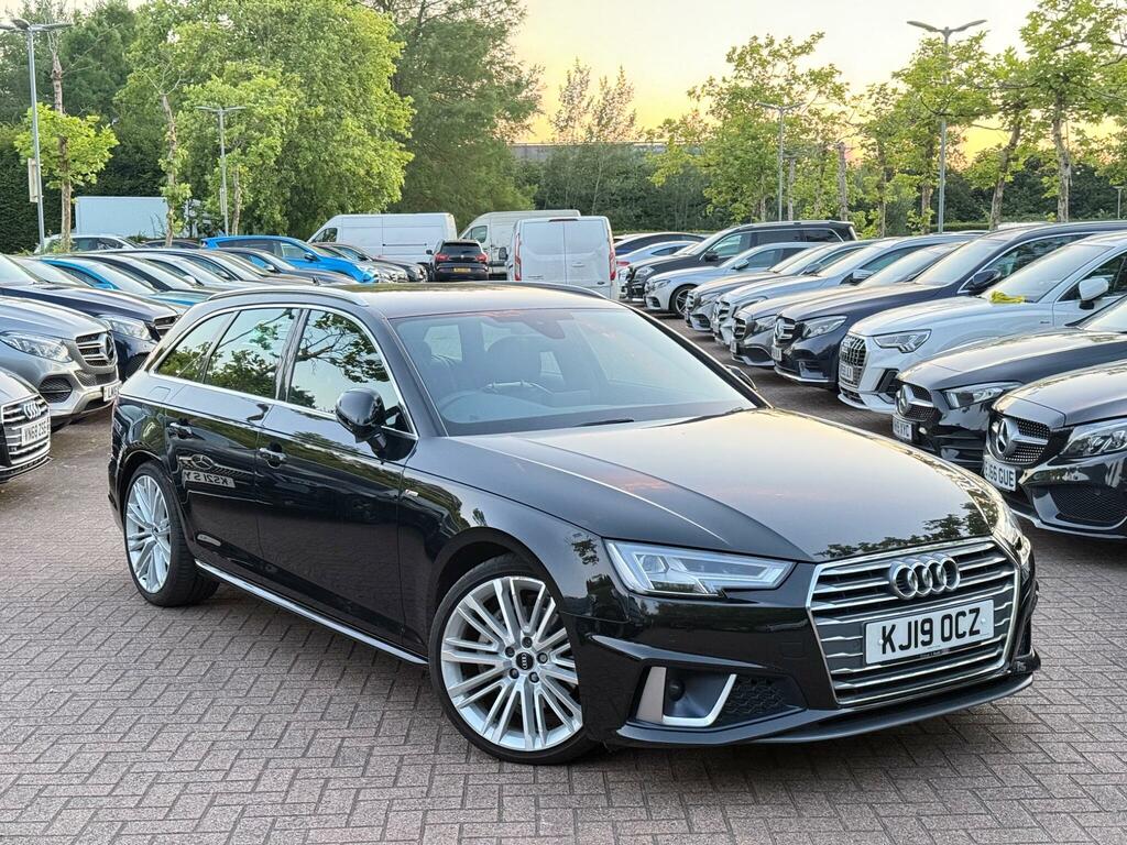 Audi A4 Avant 2.0 Tdi 40 S Line S Tronic Quattro Euro 6 Ss Black