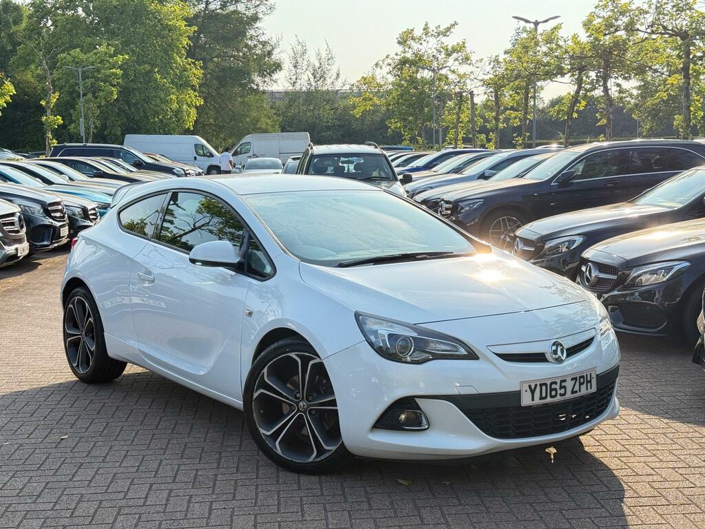 Vauxhall Astra GTC Limited Edition White