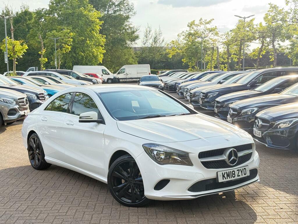 Mercedes-Benz CLA Class 1.6 Cla180 Sport Coupe 7G-dct Euro 6 Ss White