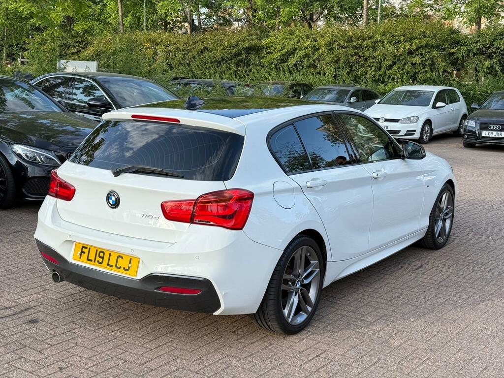 BMW 1 Series 2.0 118D M Sport Euro 6 Ss FL19LCJ White #5