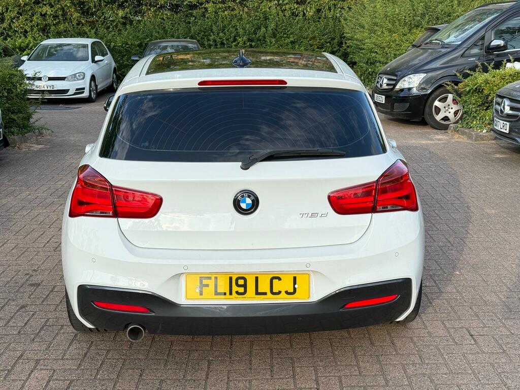 BMW 1 Series 2.0 118D M Sport Euro 6 Ss FL19LCJ White #6