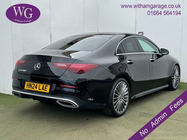 Mercedes-Benz CLA Class Cla180h Mhev Amg Line HN24LAE Black #2