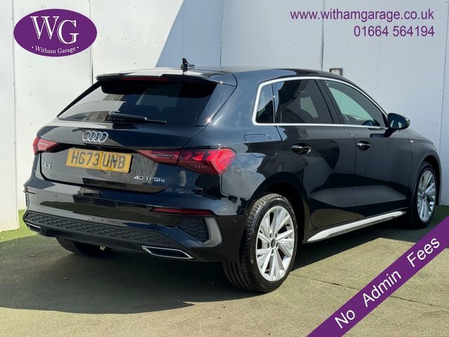 Audi A3 Tfsie 40 S Line HG73UNB Black #2