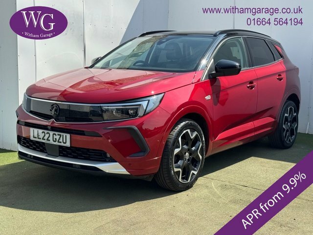 Vauxhall Grandland Turbo Ultimate Suv LL22GZU Red