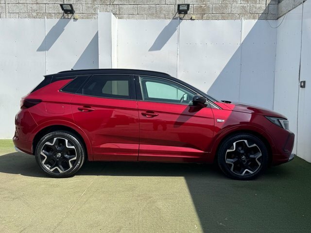Vauxhall Grandland Turbo Ultimate Suv LL22GZU Red #3