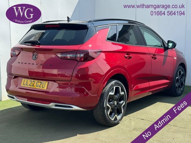 Vauxhall Grandland Turbo Ultimate Suv LL22GZU Red #2