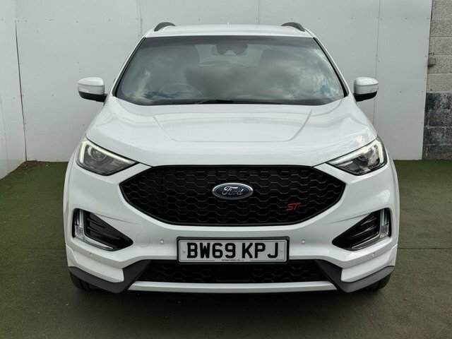Ford Edge Ecoblue St-line Suv White #4