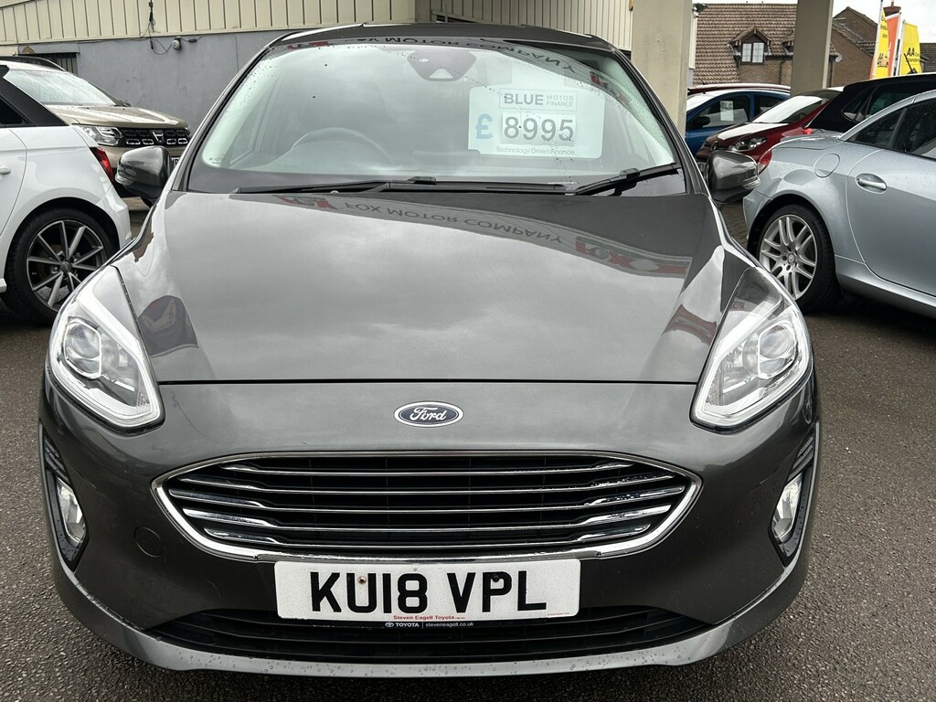 Ford Fiesta Hatchback 1.0 T Ecoboost Titanium 2018 KU18VPL Grey #3