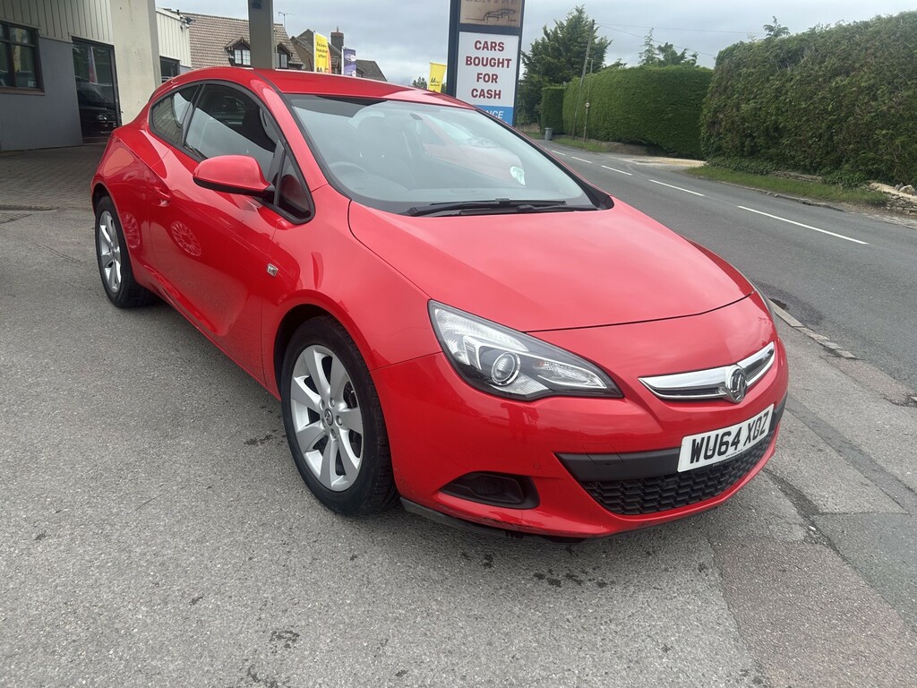 Vauxhall Astra GTC Coupe 1.4 T Sport 2014 Red
