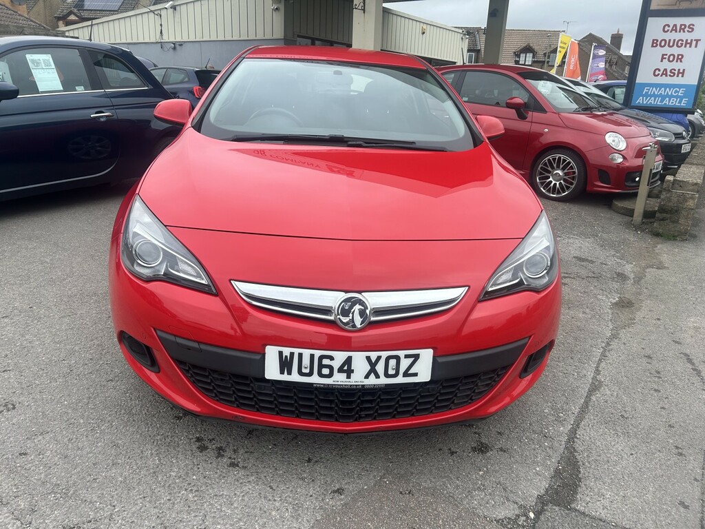 Vauxhall Astra GTC Coupe 1.4 T Sport 2014 Red #3