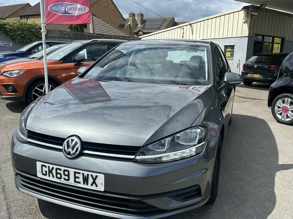 Volkswagen Golf Hatchback 1.0 Tsi S 2019 GK69EWX Grey #2