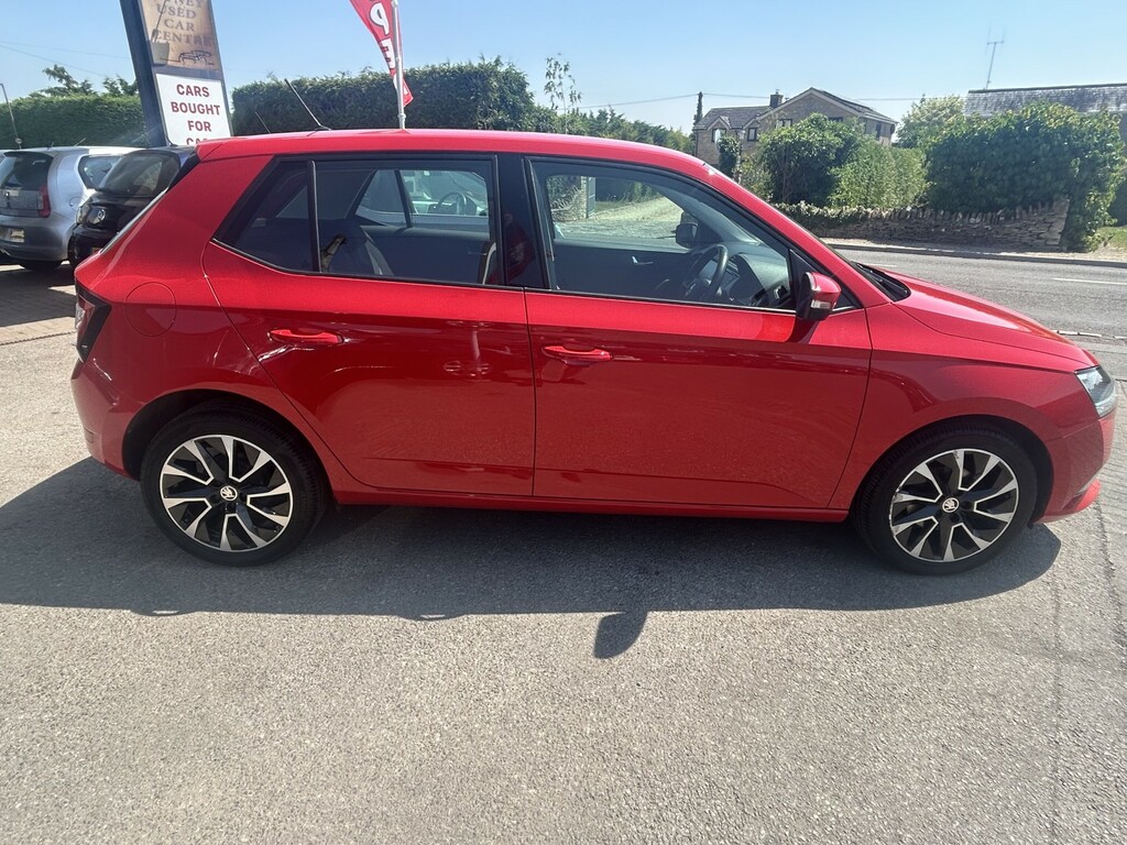 Skoda Fabia 1.0 Se Drive Red #5