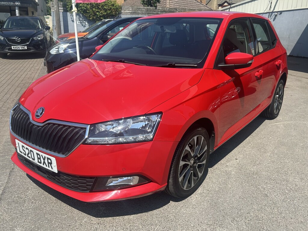 Skoda Fabia 1.0 Se Drive Red